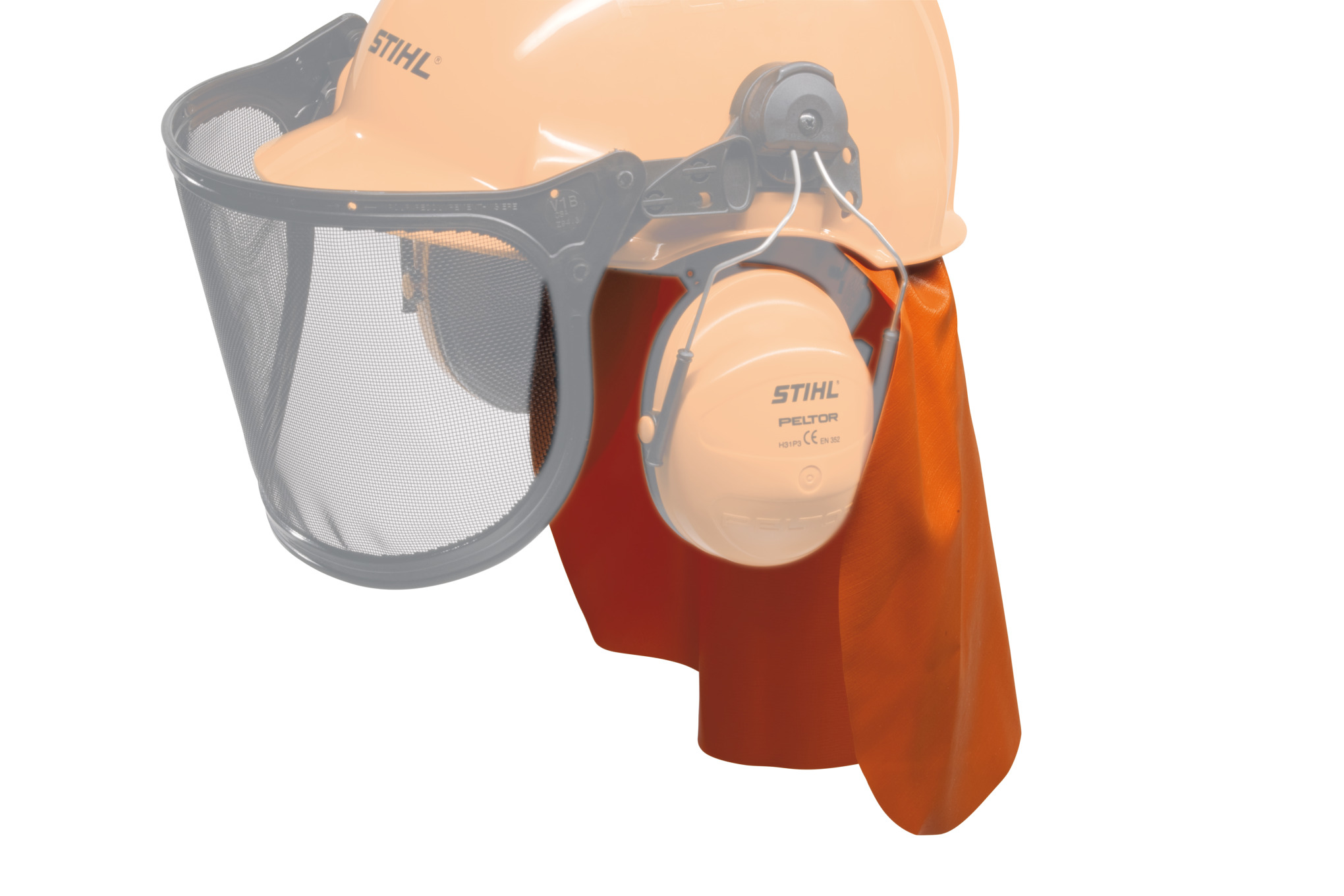 Заштита од дожд за вратот со внатрешно прицврстување