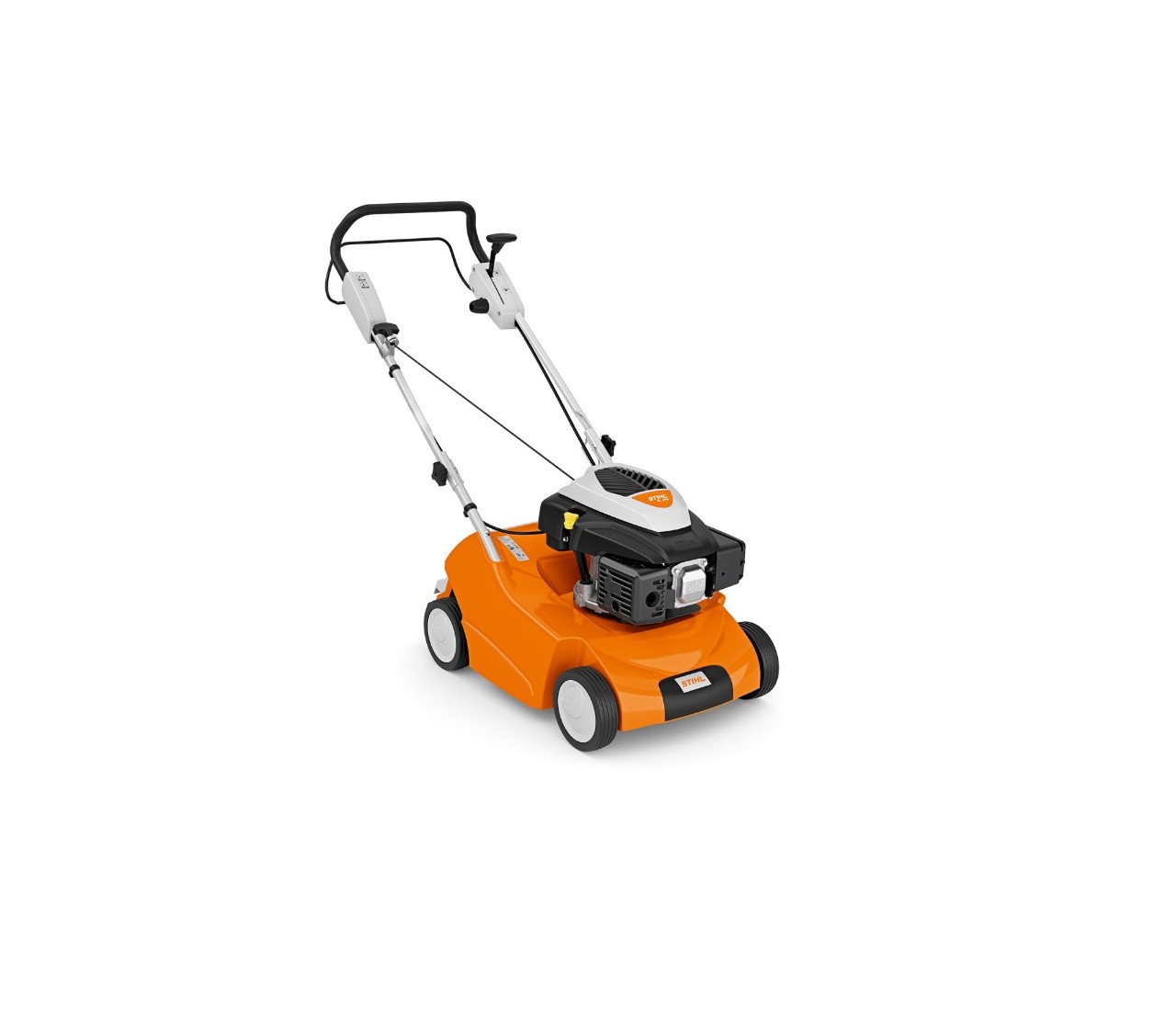 Аератор за тревник STIHL RLA 240 на бела позадина